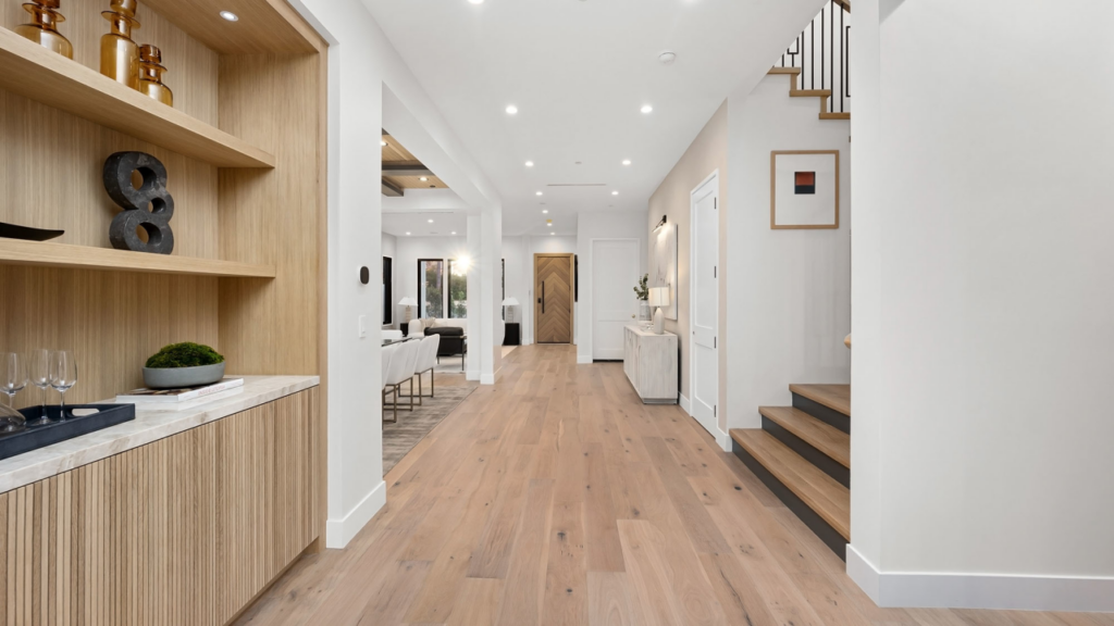 Laminate hallway